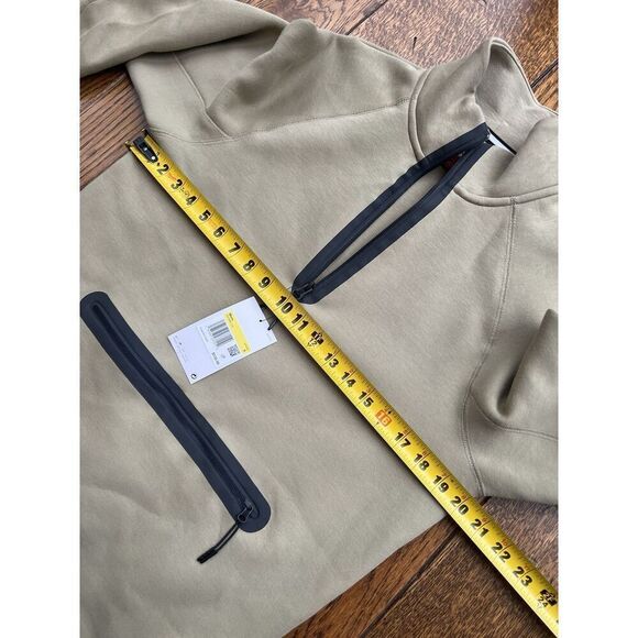 Nike Sportswear Tech Fleece Men's 1/2-Zip Sweatshirt Olive NWT FB7998 Small - Picture 5 of 8
